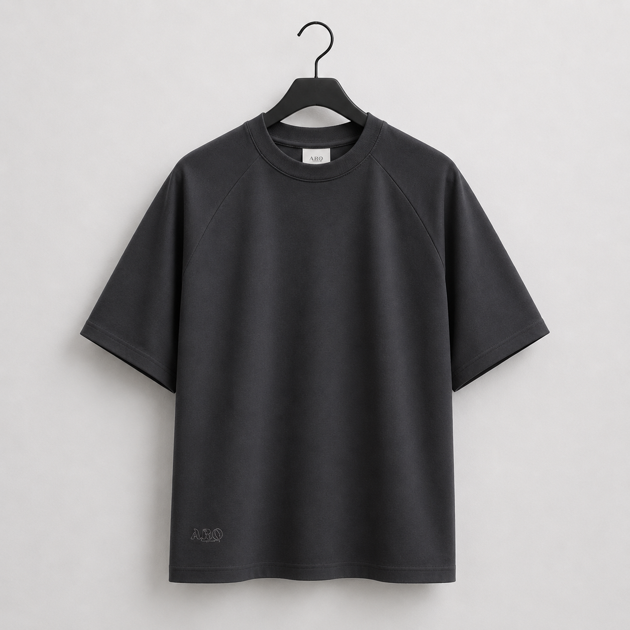 ARO Essential Oversized T-Shirt – Charcoal Grey