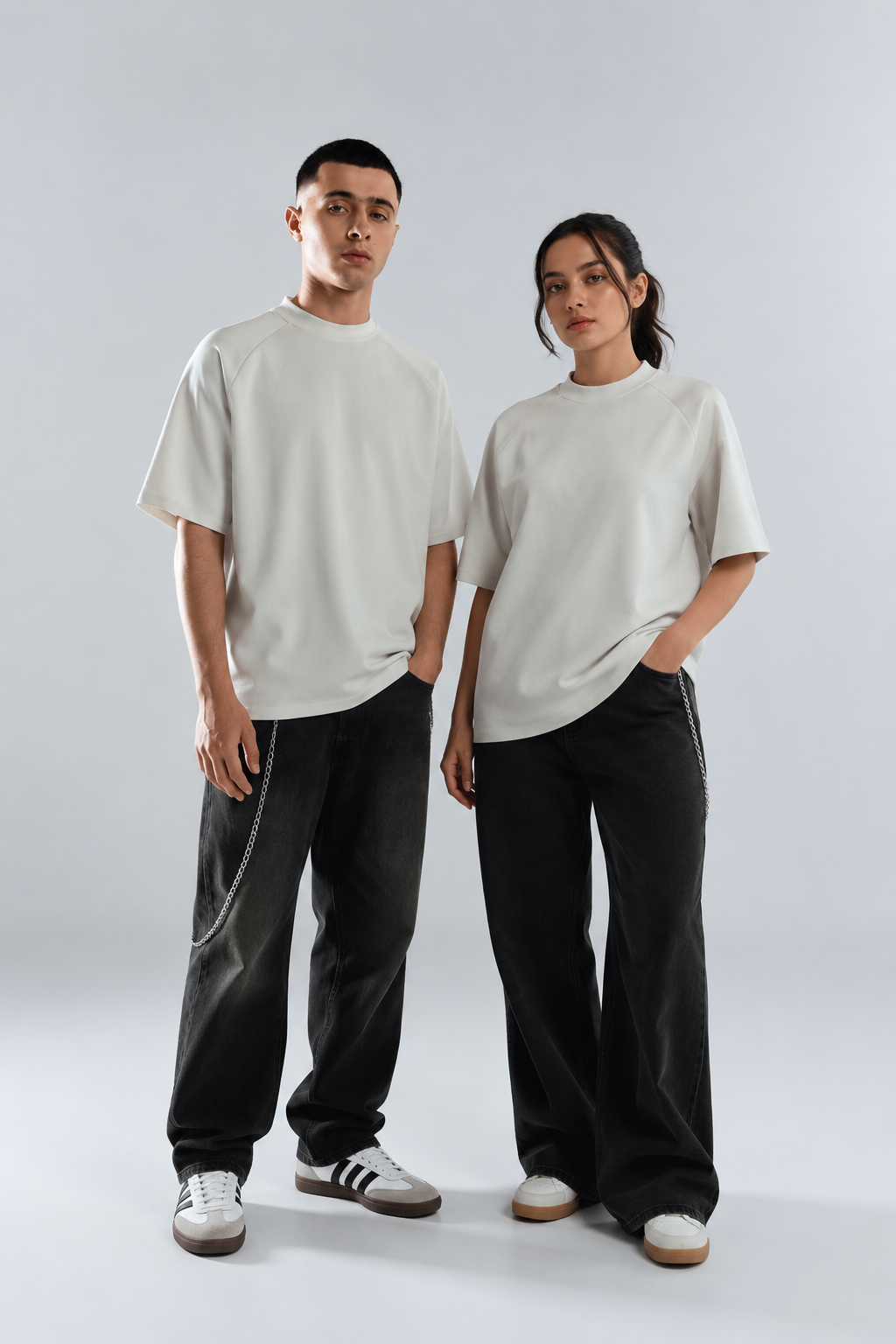ARO Essential Oversized T-Shirt – Off White