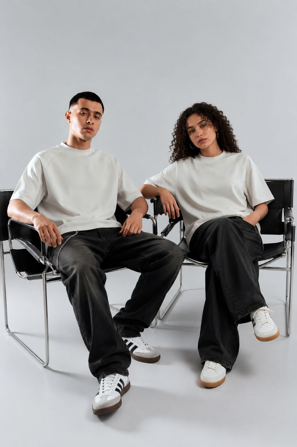ARO Essential Oversized T-Shirt – Off White