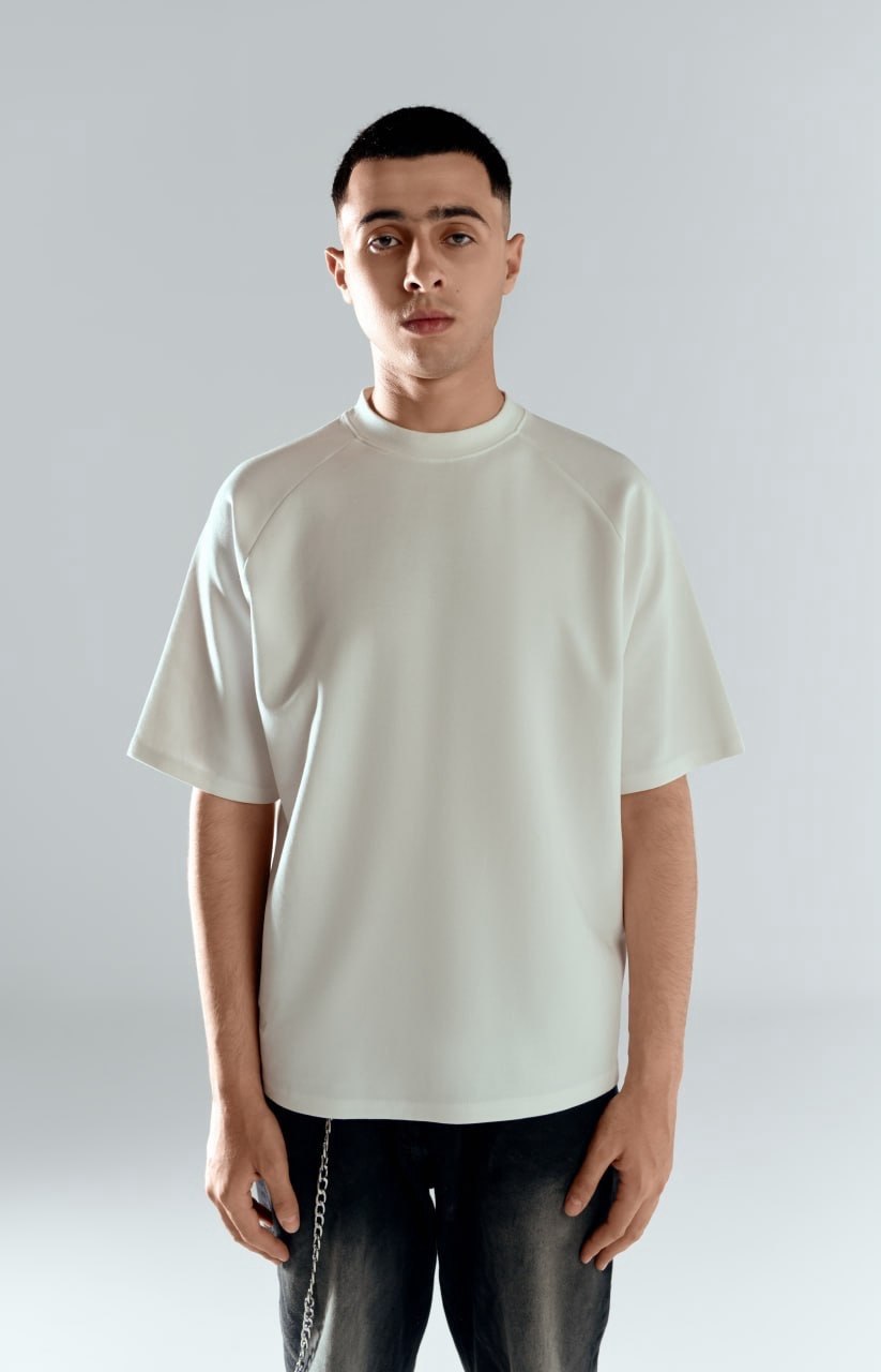 ARO Essential Oversized T-Shirt – Off White