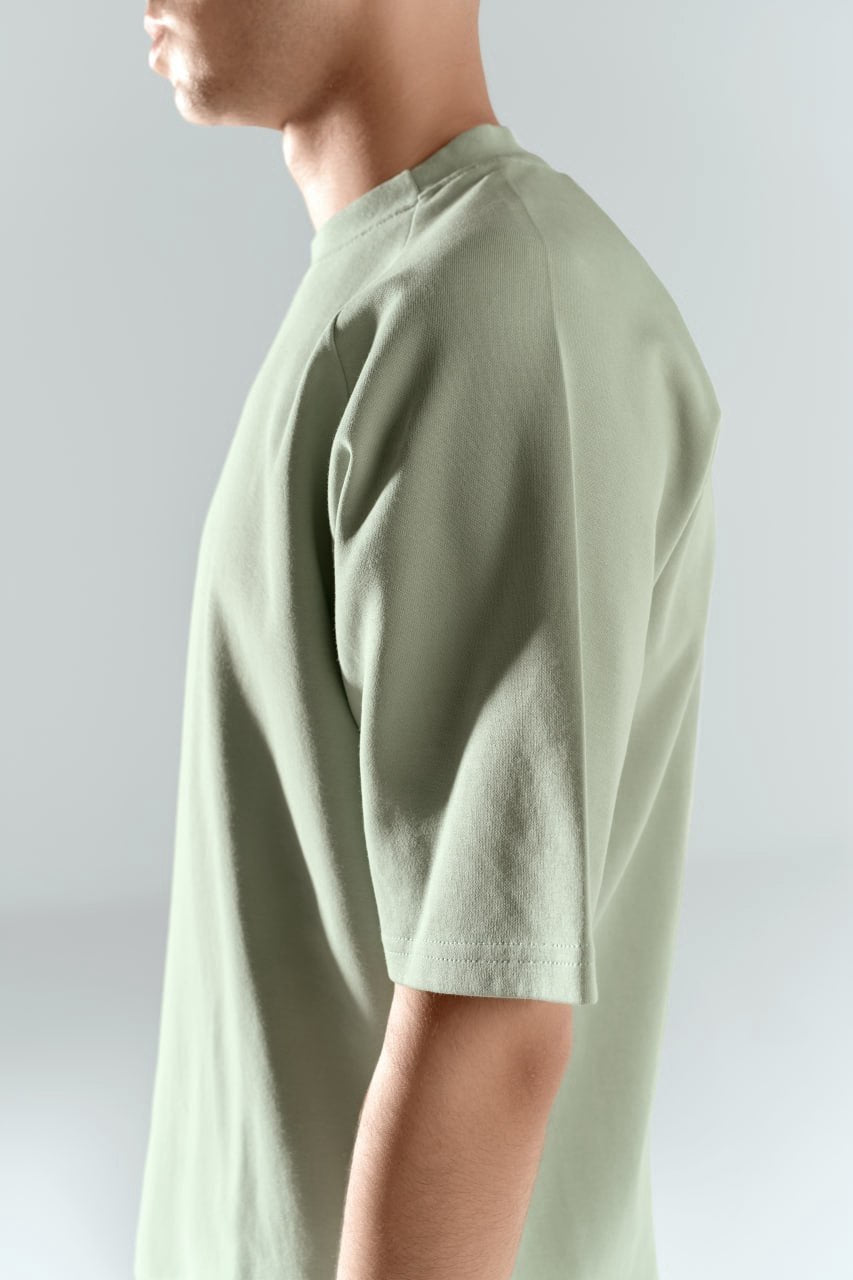 ARO Essential Oversized Tee – Mint Green